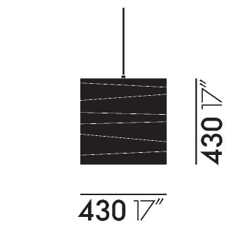 VITRA / Akari 45X Light Sculpture by Isamu Noguchi