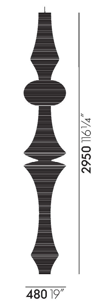 VITRA / Akari E by Isamu Noguchi