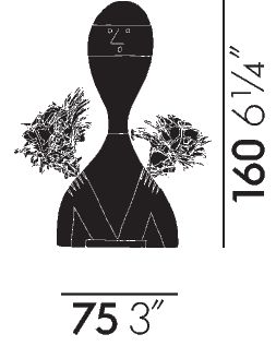 VITRA / Wooden Doll No.10, By Alexander Girard, 1952