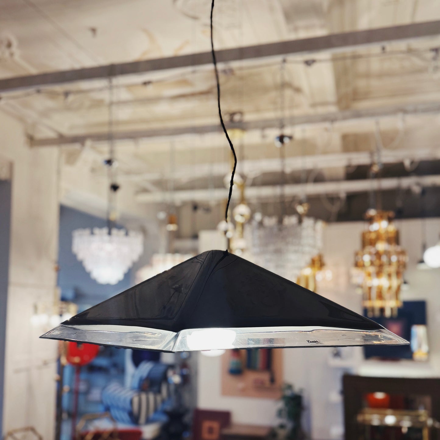 iGUZZINI / Italian Acrylic Ceiling Light - Post Modern