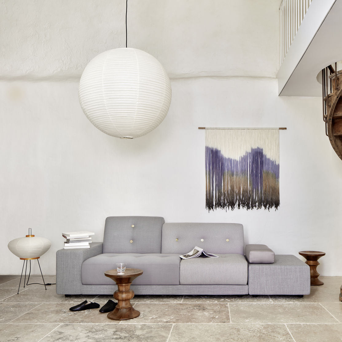 VITRA / Akari 120A Light Sculpture by Isamu Noguchi