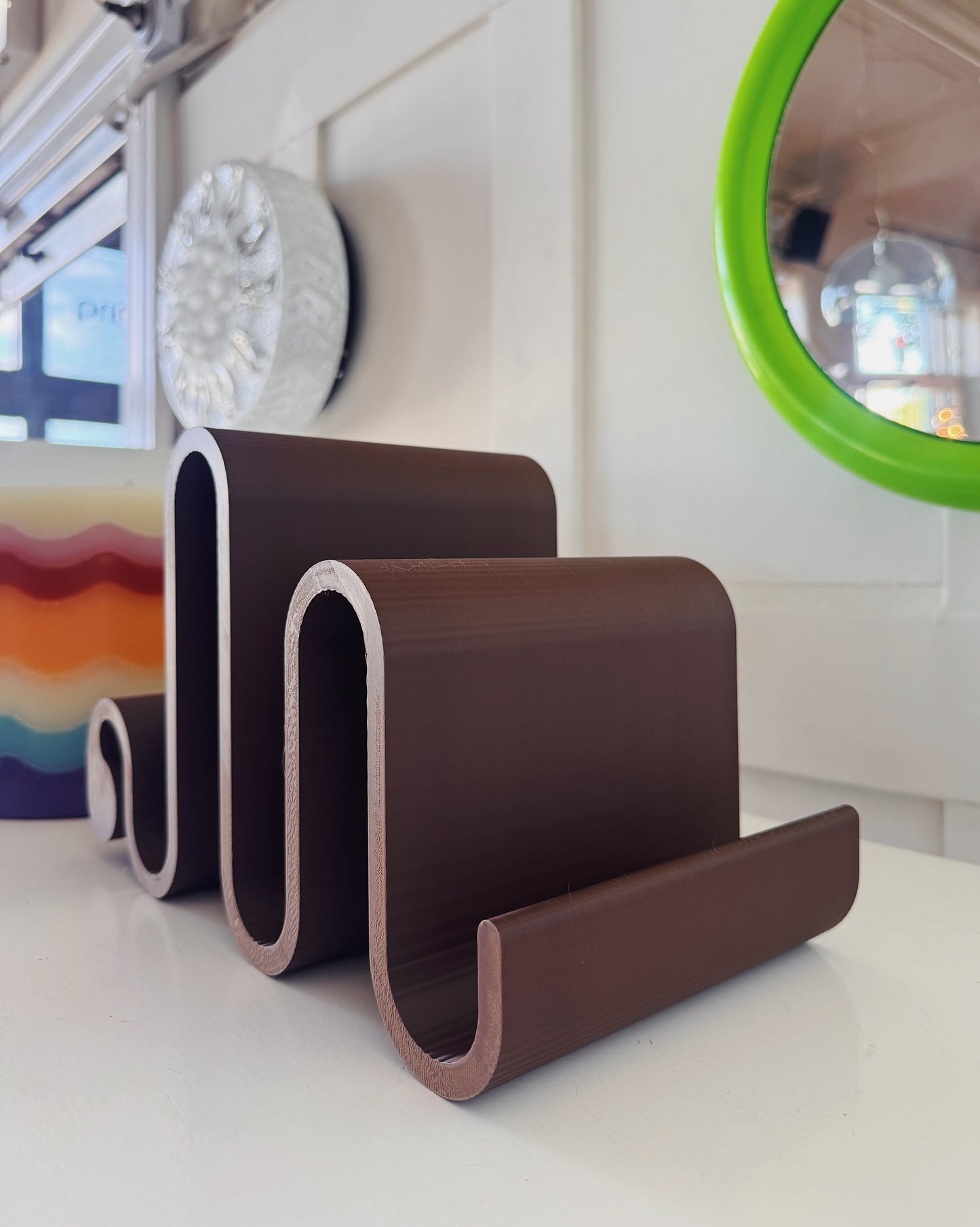 PRIMARY RESIDENCE / Apostrophus Bookstand Large - Chocolate