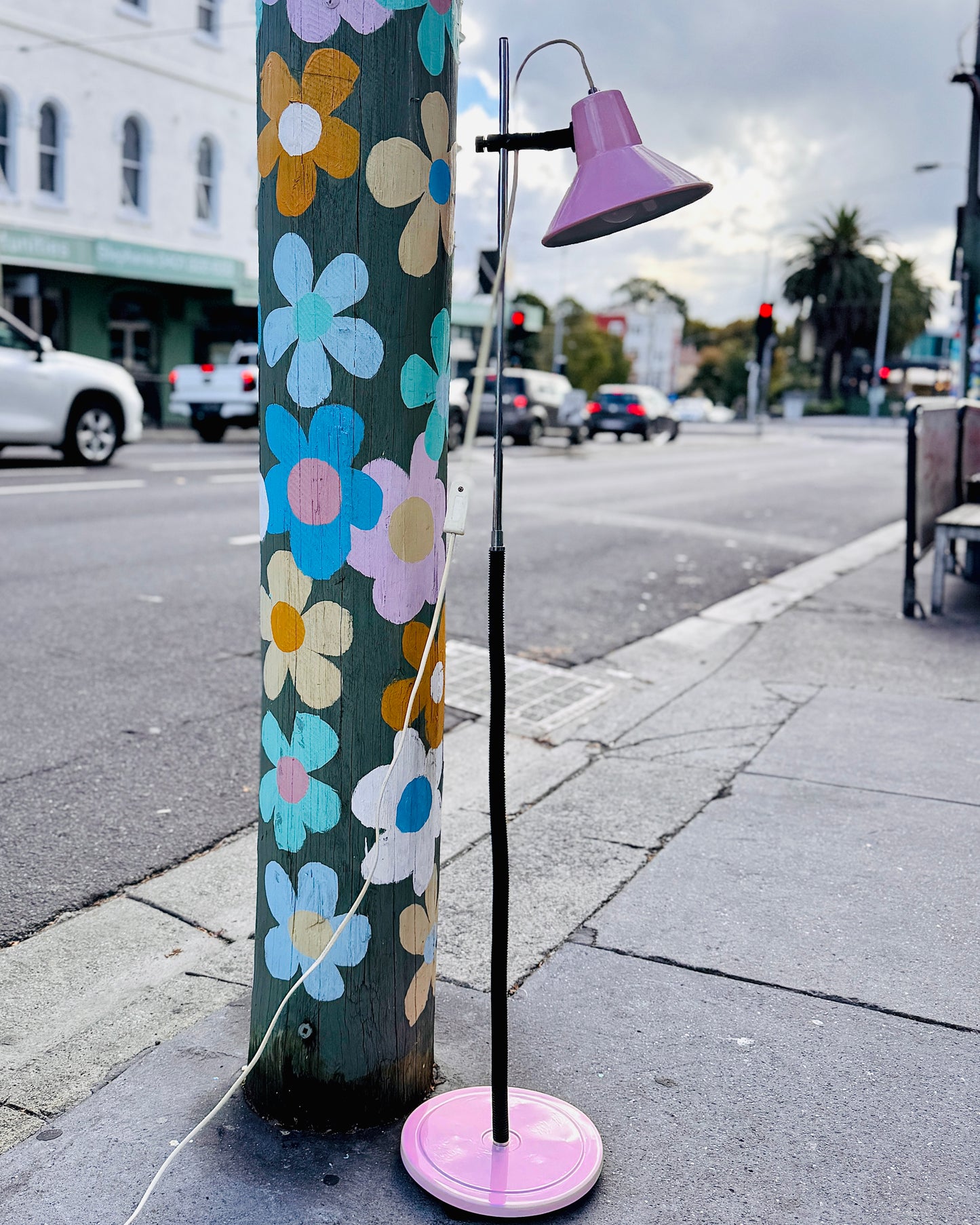 VINTAGE / Cotton Candy Floor Lamp