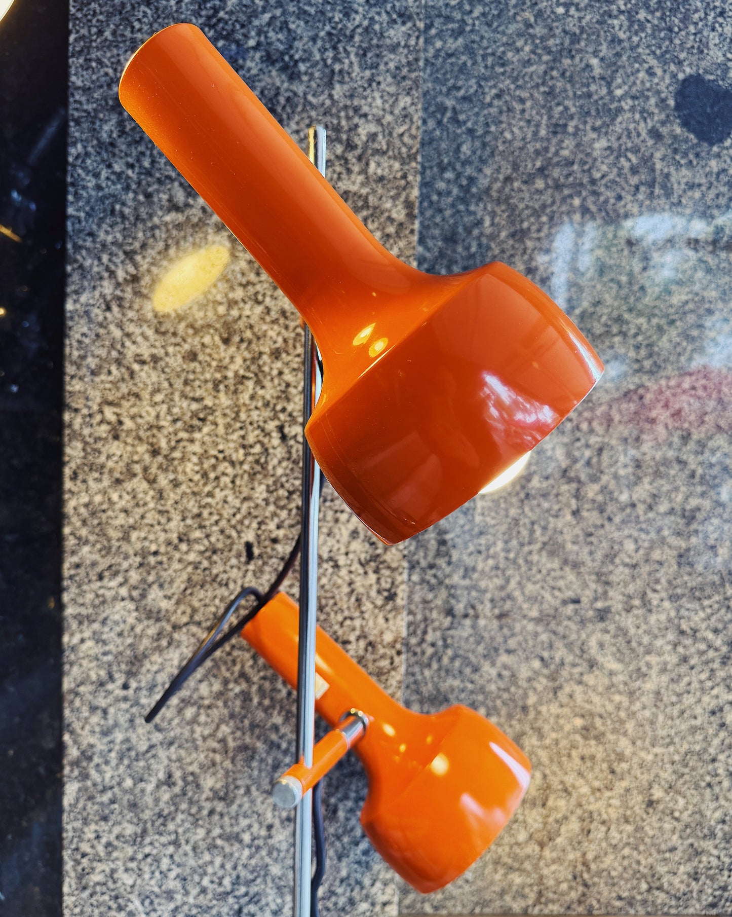 OSLO AUSTRALIA / Dual Head Floor Lamp - Orange