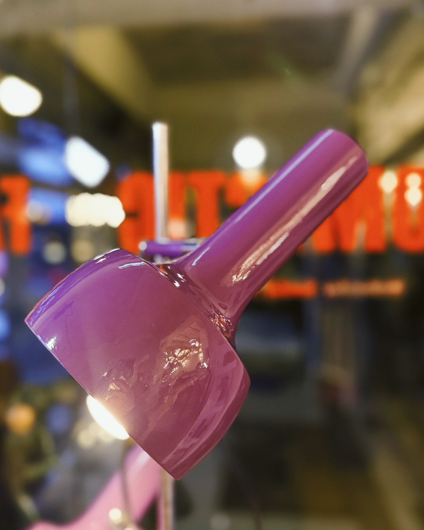 OSLO AUSTRALIA / Dual Head Floor Lamp - Purple