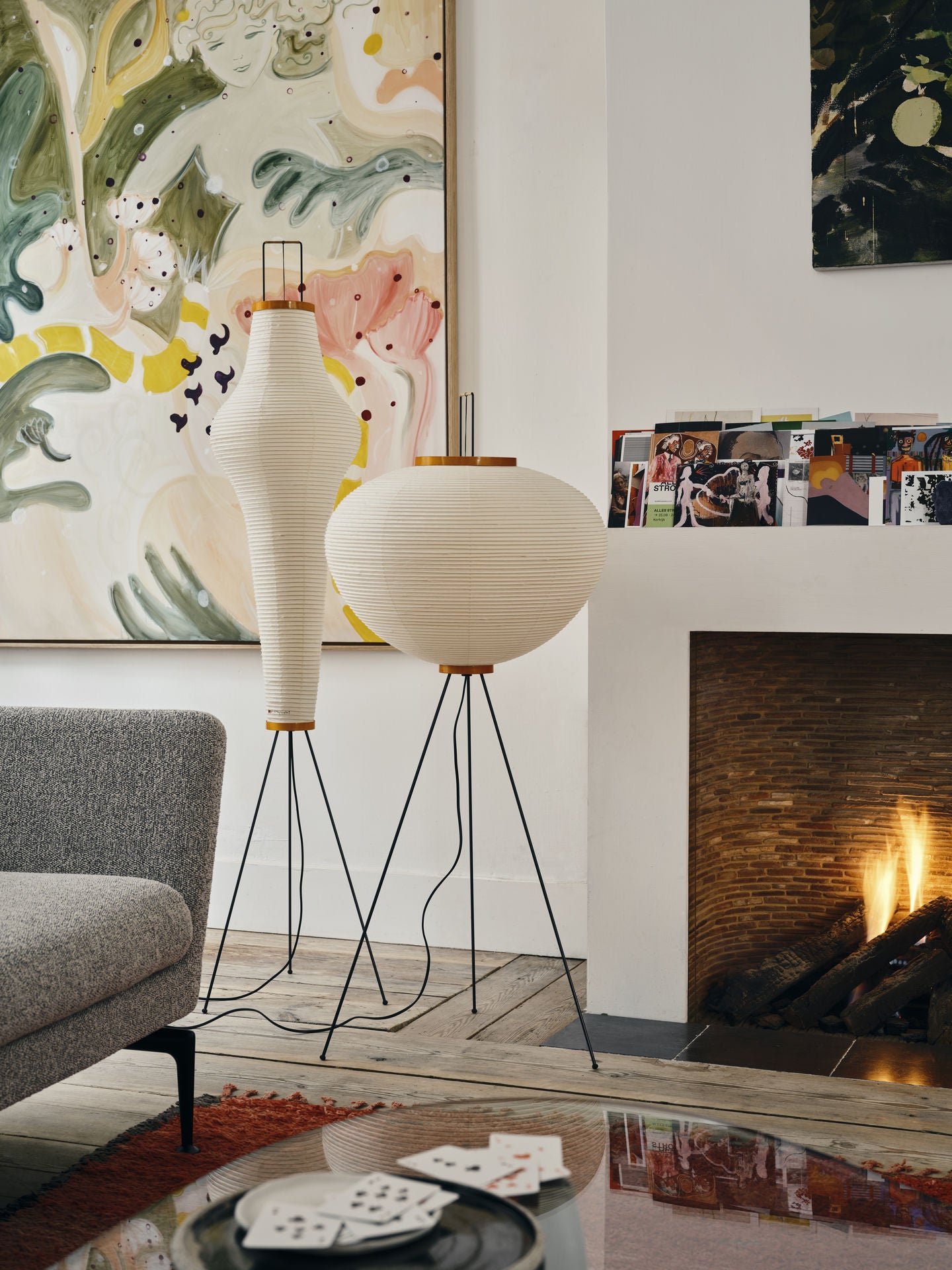 VITRA / Akari 10A Floor Lamp by Isamu Noguchi