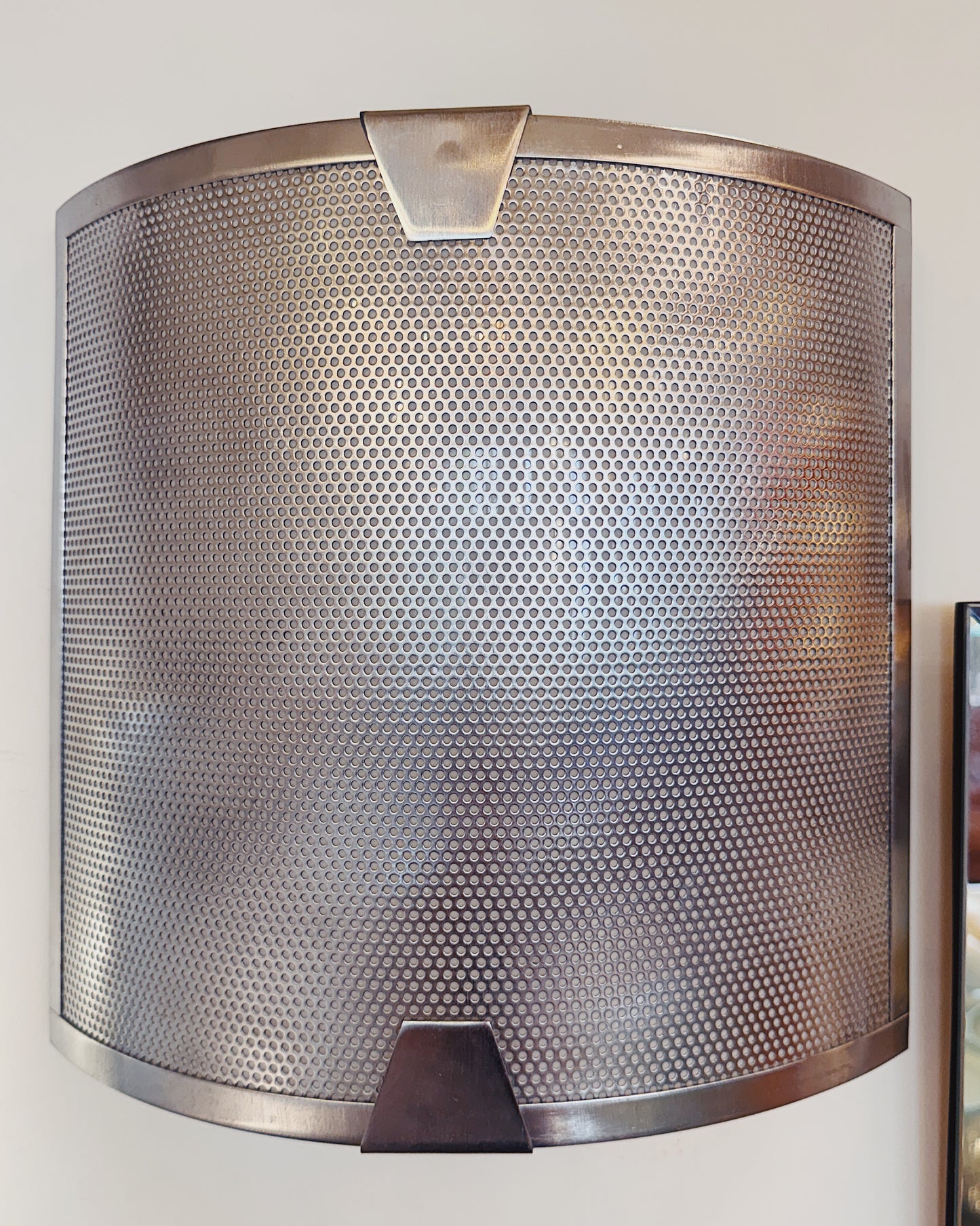 POST MODERN / Perforated Aluminium Wall Light
