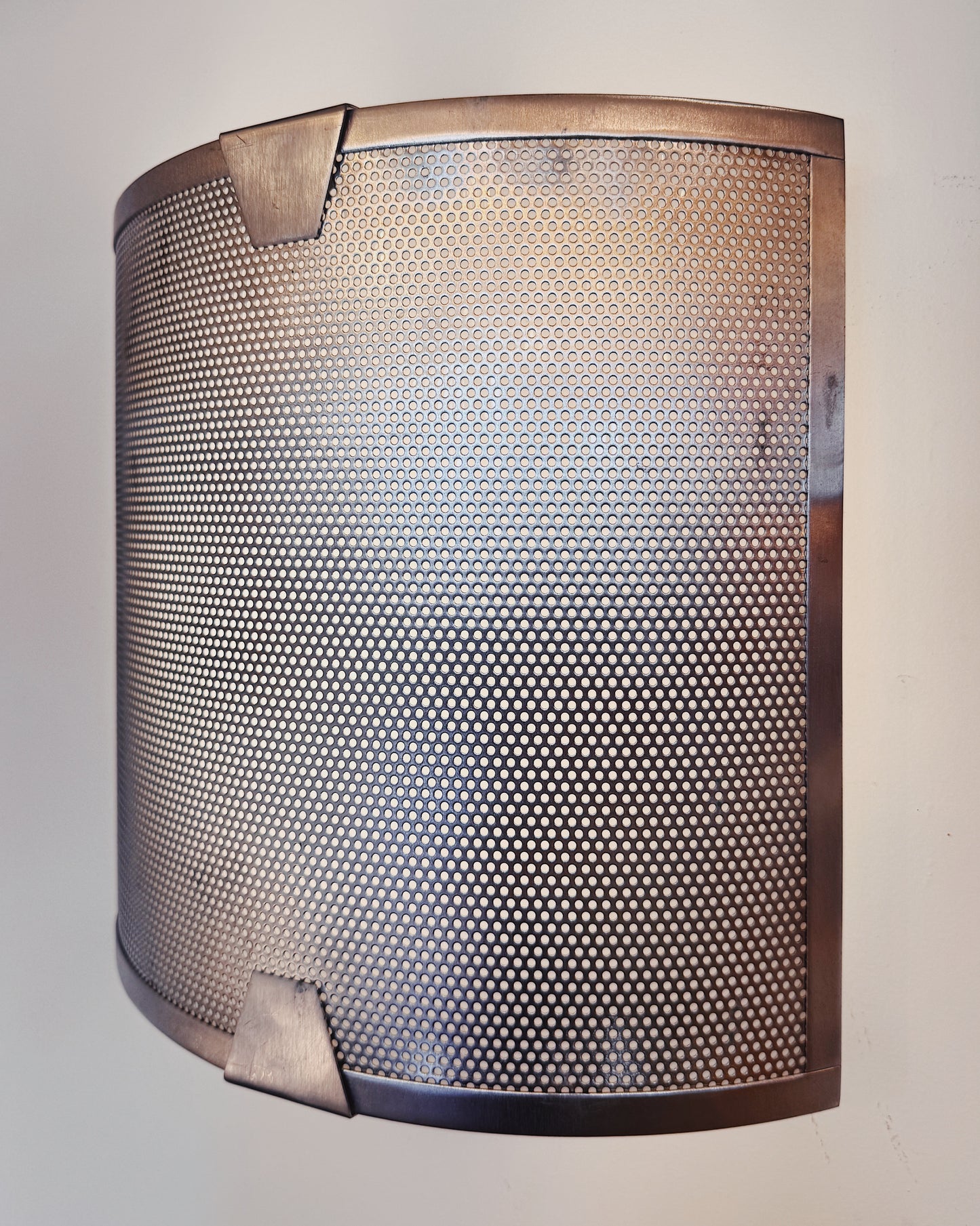 POST MODERN / Perforated Aluminium Wall Light