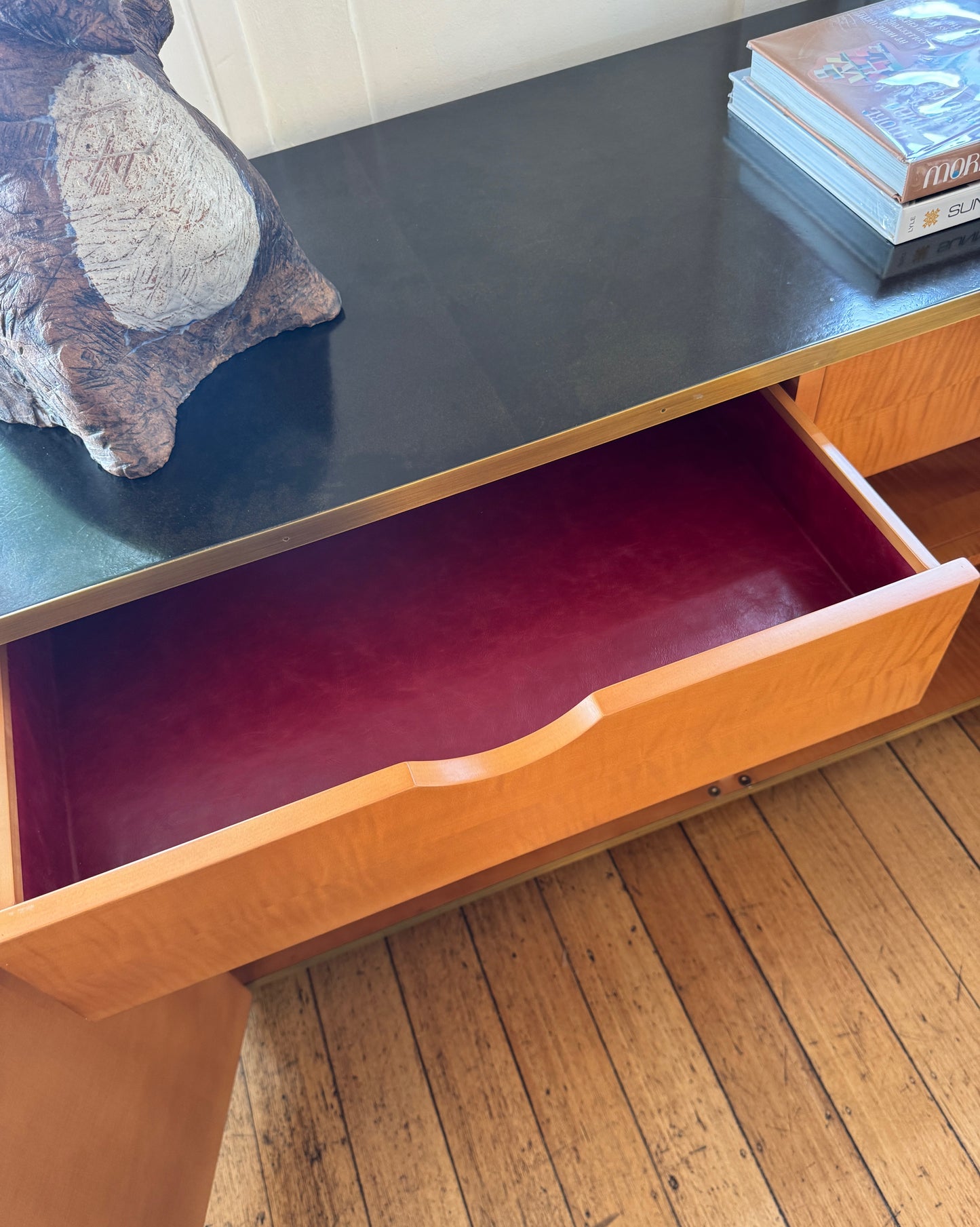 JULIAN CHINCHESTER / Brushed Brass ‘Fry’ Credenza