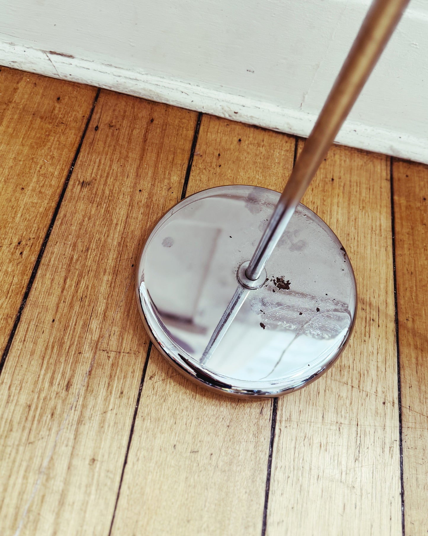 VINTAGE / Eyeball Lamp - Dual Head Chrome