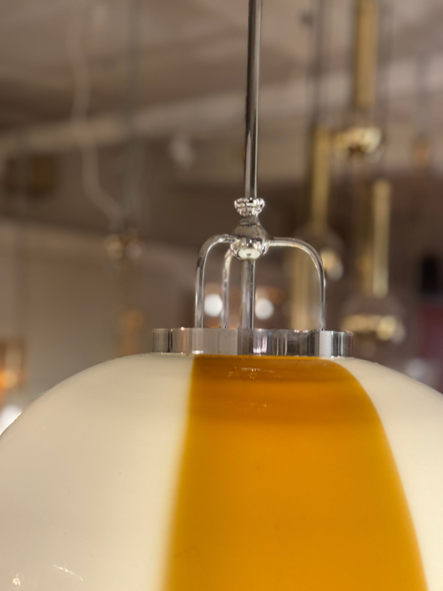 VINTAGE / 1970s Venetian Bauble Pendant