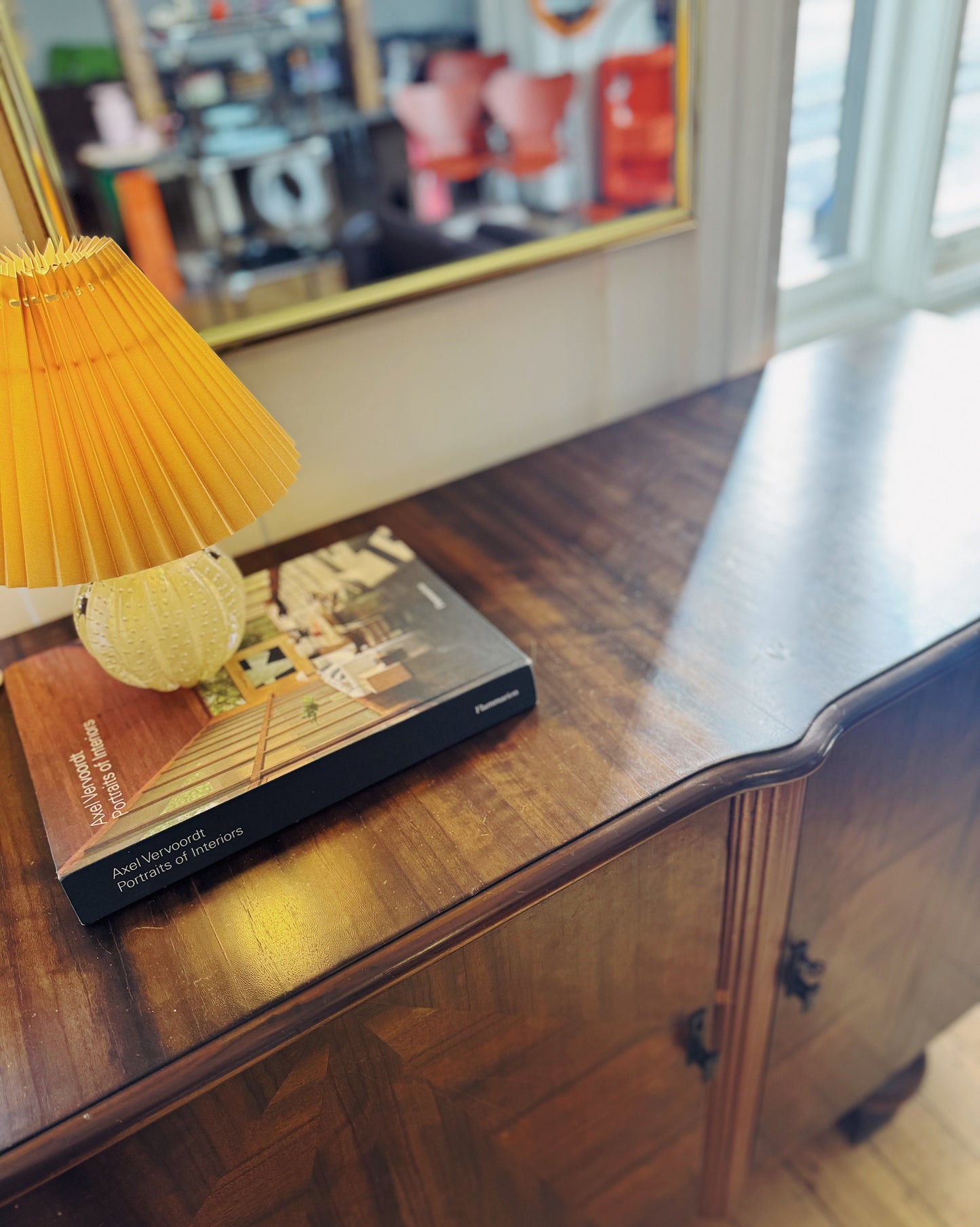 ART DECO / Solid Wood Credenza