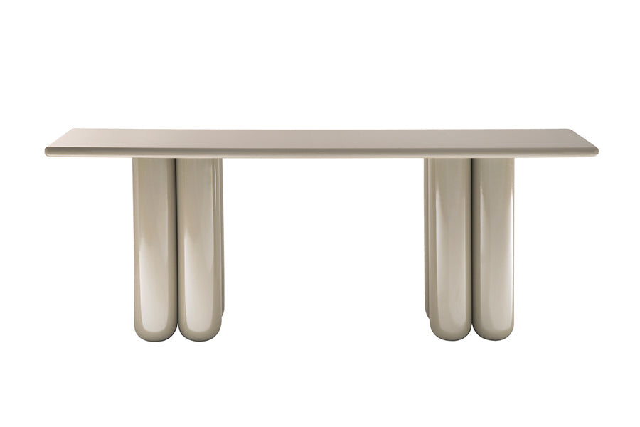 HC28 / Lacquer White BOLD Console by Frank Chou