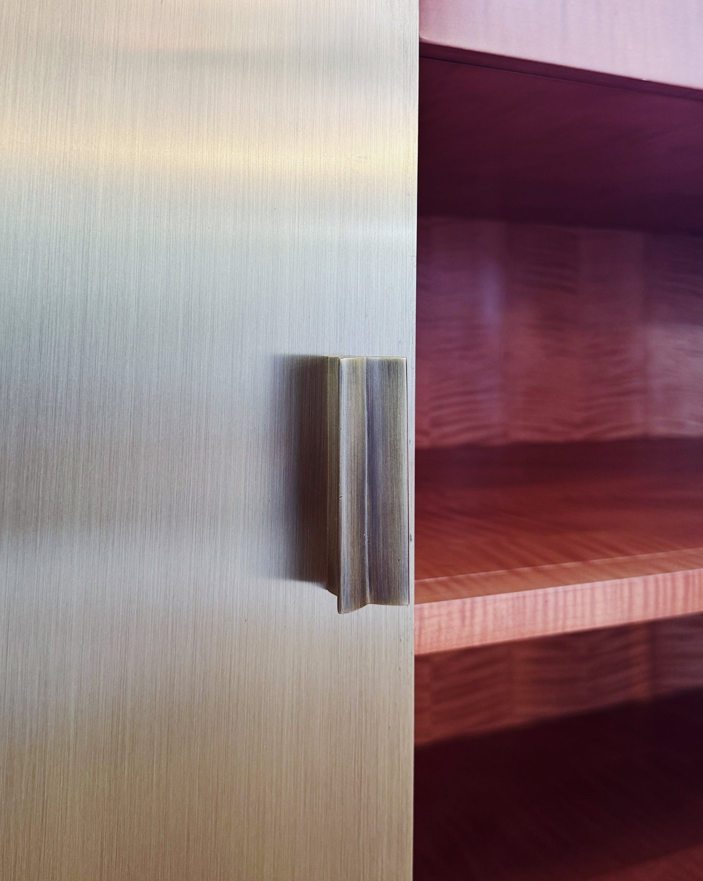 JULIAN CHINCHESTER / Brushed Brass ‘Fry’ Credenza