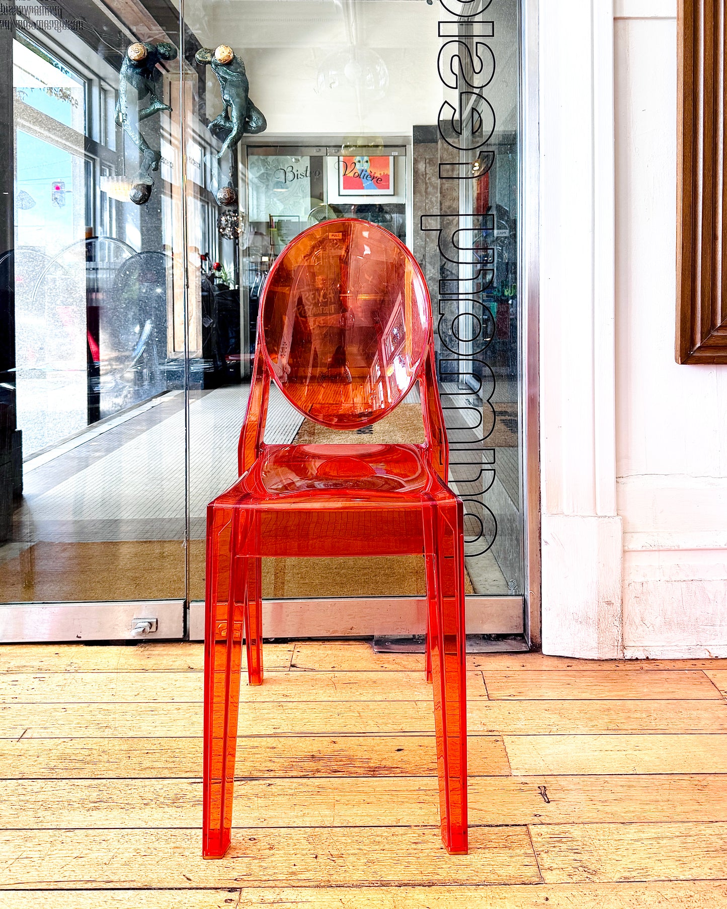 UNNEW / Kartell Victoria Ghost Chair - Orange