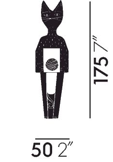 VITRA / Wooden Doll Cat - Alexander Girard, 1952