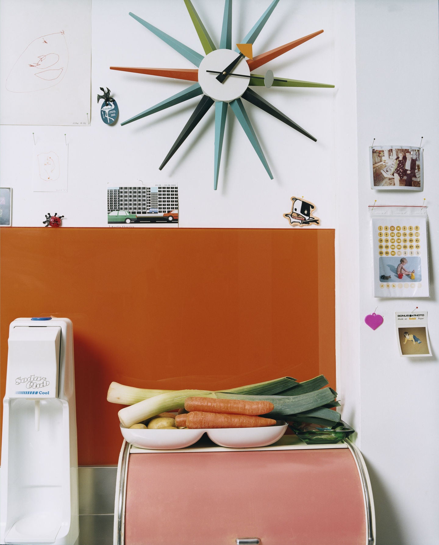 VITRA / Sunburst Clock by George Nelson - Multicolour