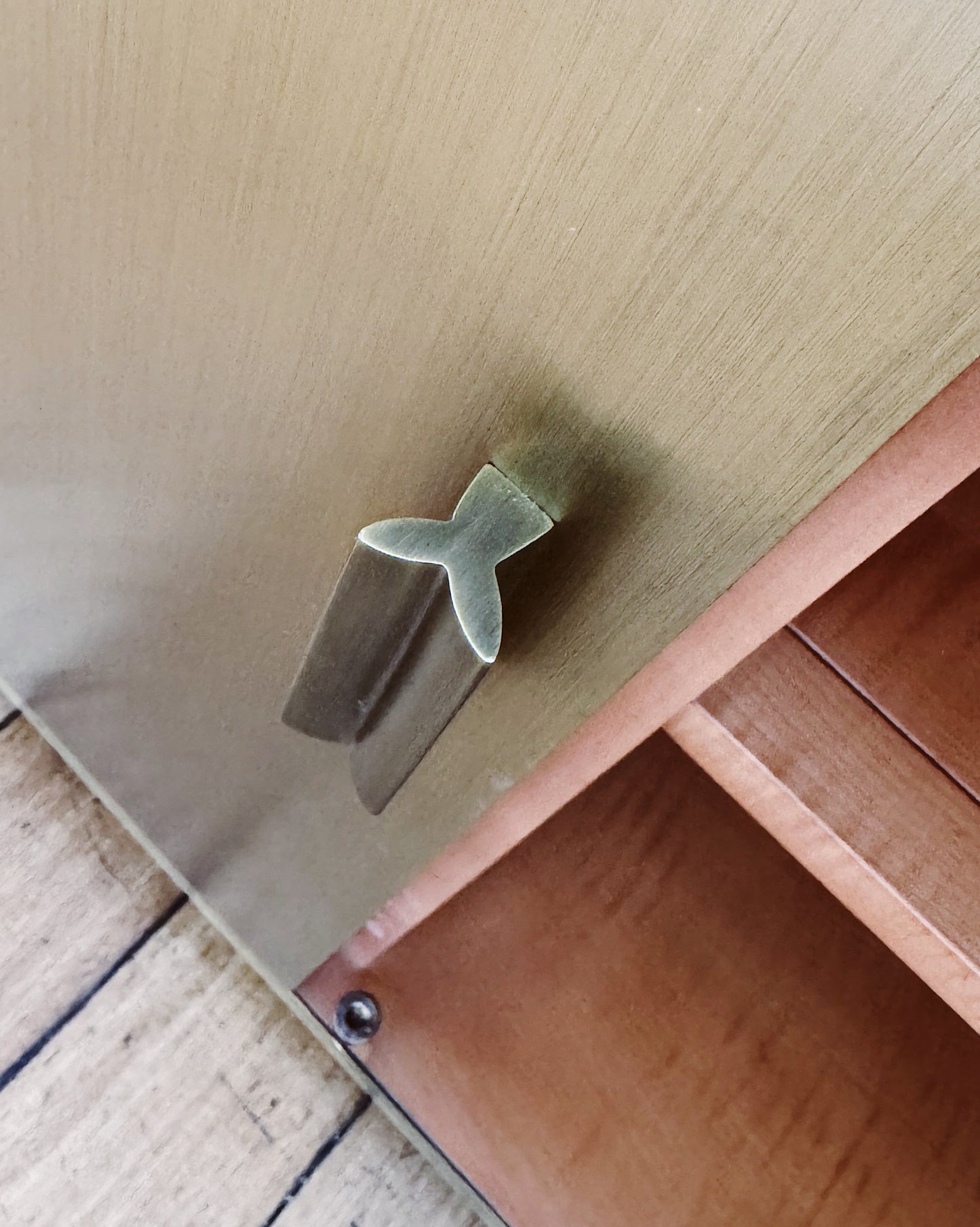 JULIAN CHINCHESTER / Brushed Brass ‘Fry’ Credenza