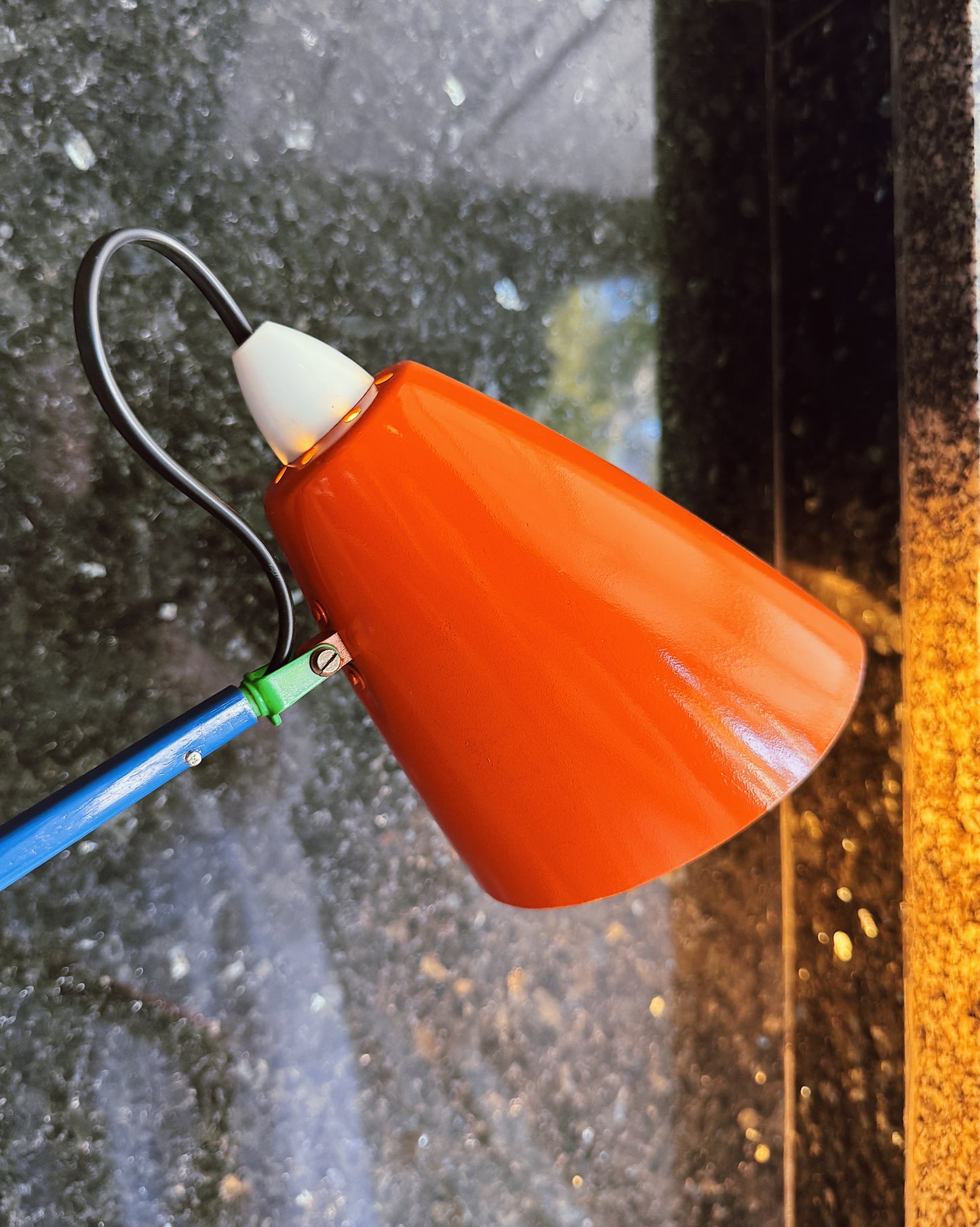 PLANET / Vintage Studio K Floor Lamp w/custom Multicolour Paintwork