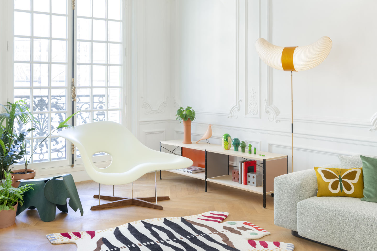 VITRA / Akari BB3-33S Floor Lamp by Isamu Noguchi