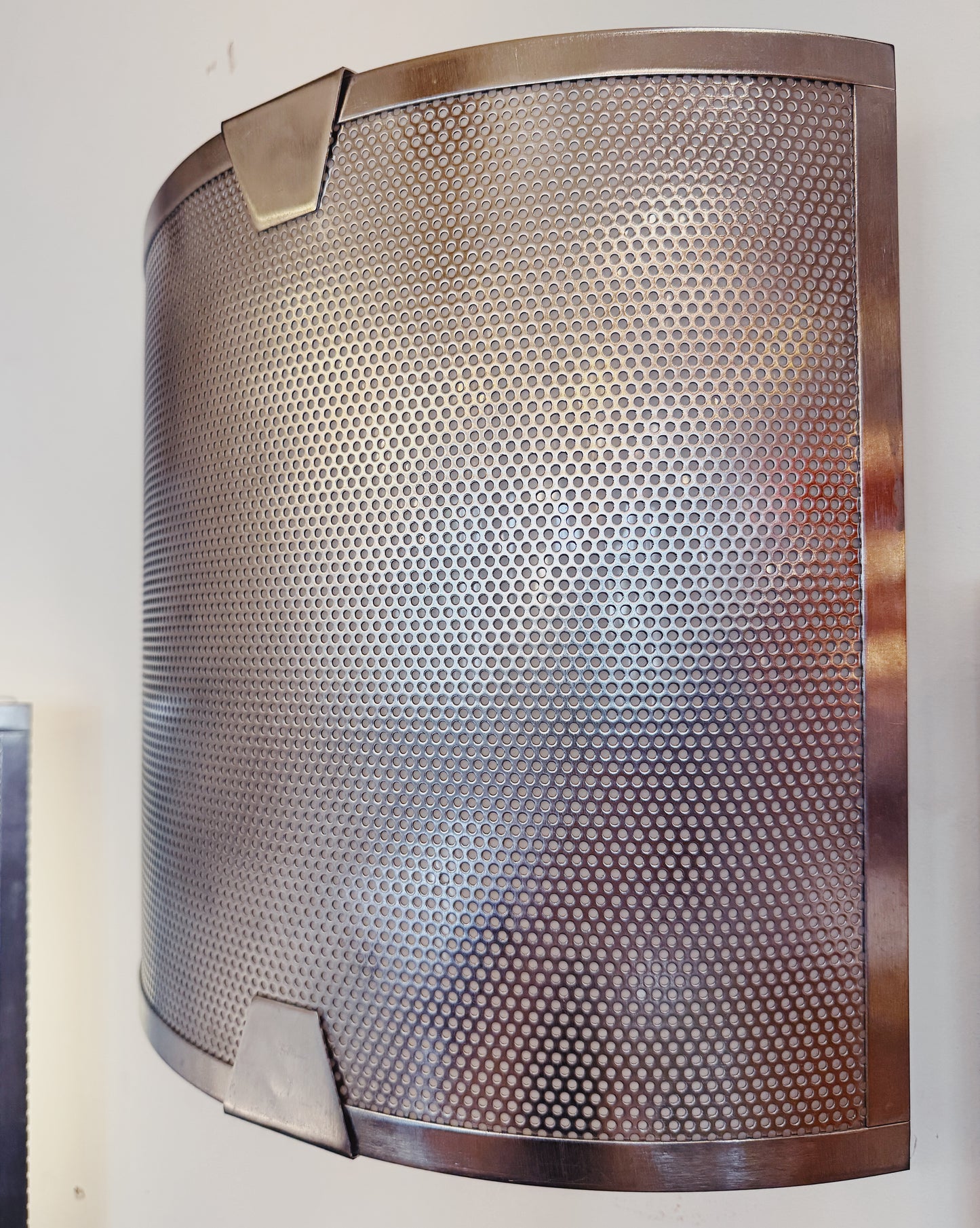 POST MODERN / Perforated Aluminium Wall Light