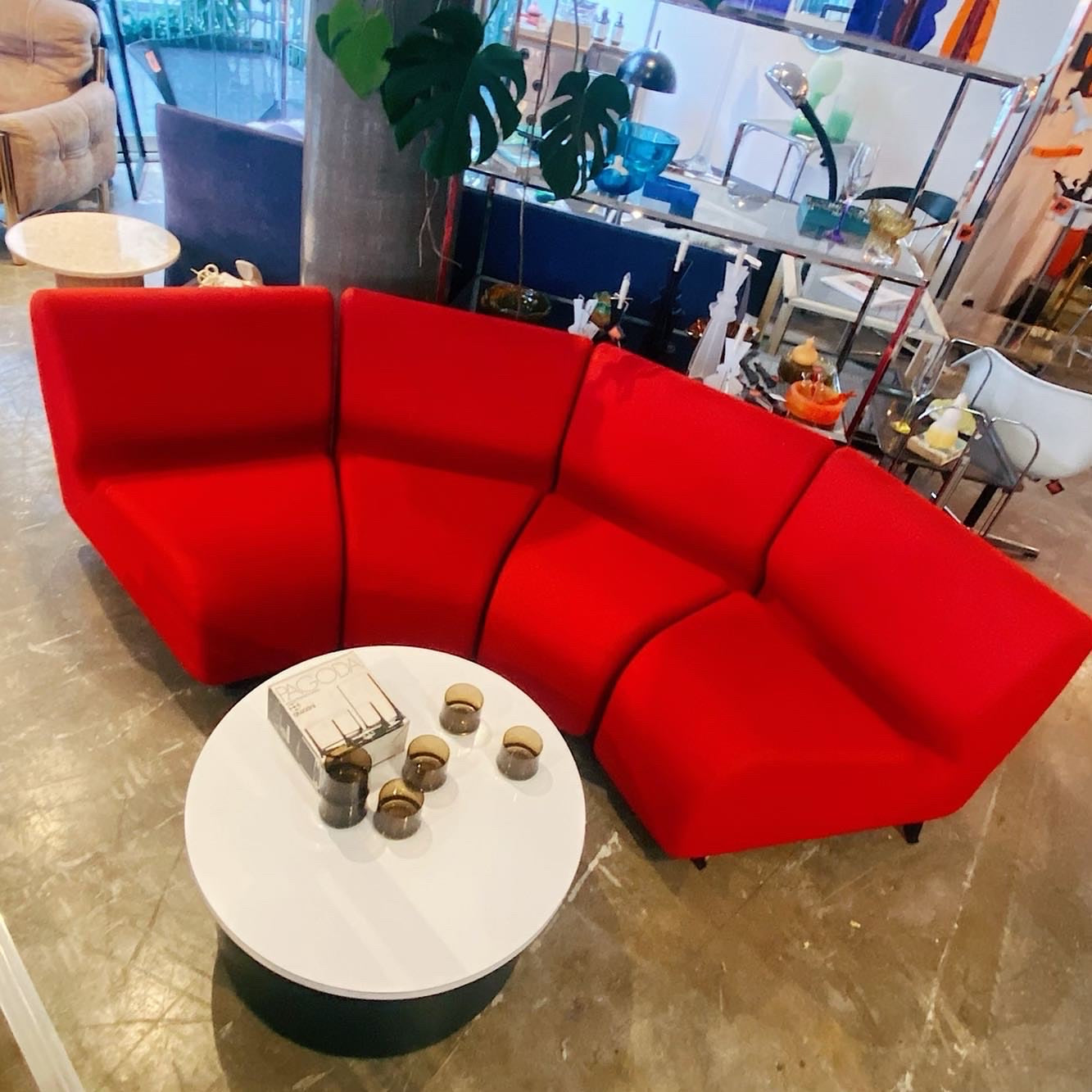 FANTASY #181 / Herman Miller / Don Chadwick Modular Sofa / Red