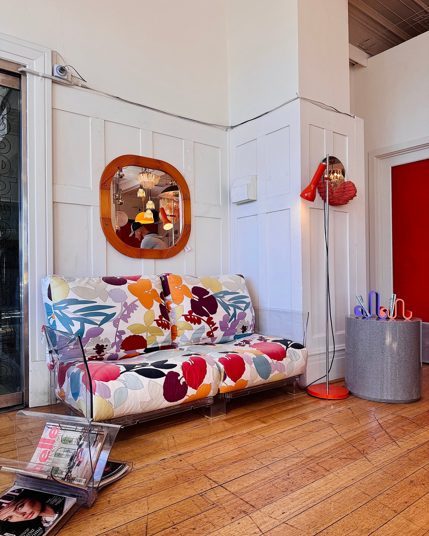 UNNEW / Kartell  x Missoni POP 2-Seater Sofa by Piero Lissoni and Carlo Tamborini