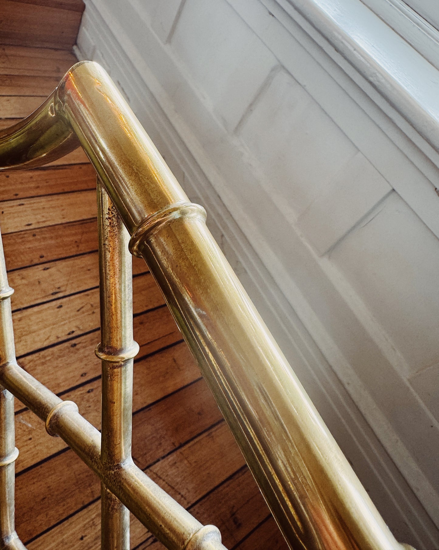 ITALIAN REGENCY / Vintage 1970s Solid Brass Dining Setting