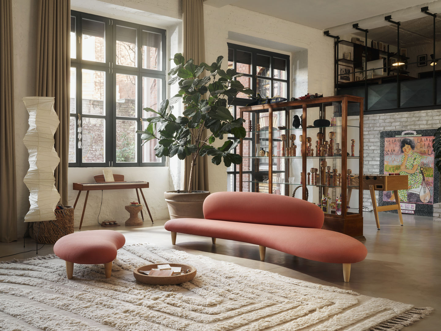 VITRA / Akari UF4-33N Floor Lamp by Isamu Noguchi