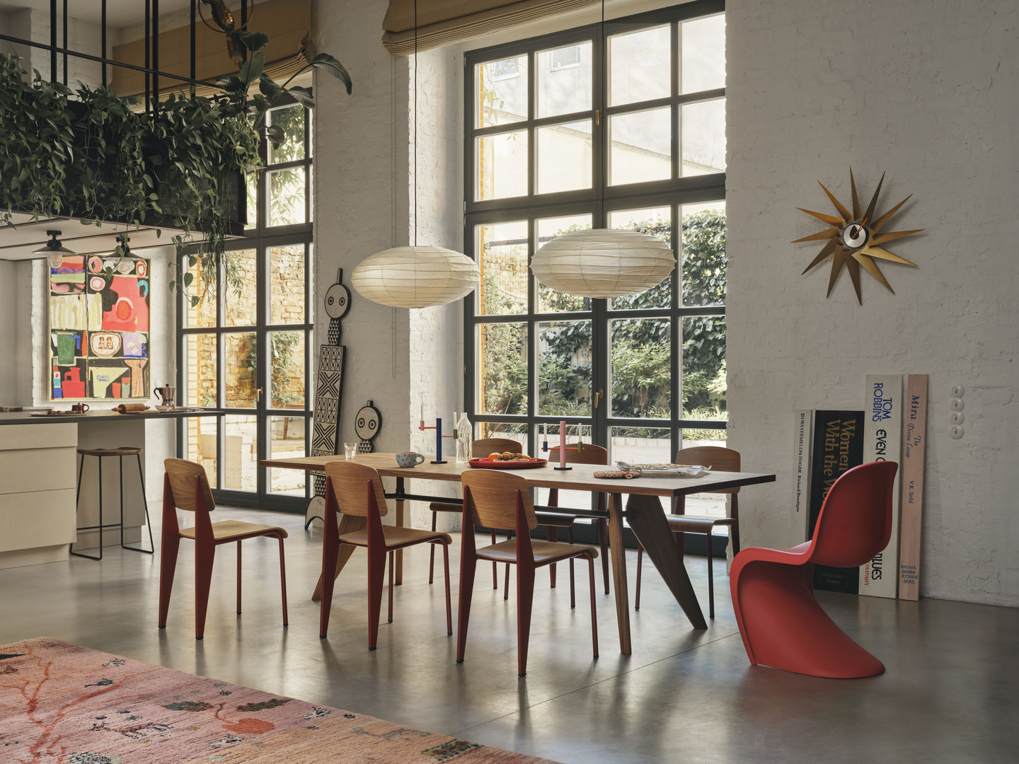 VITRA / Turbine Clock by George Nelson