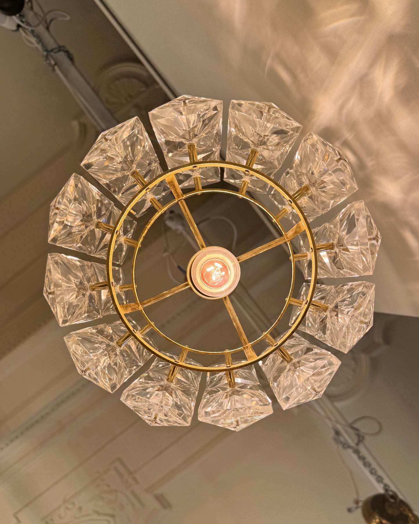 KINKELDEY / Crystal Prism Pendant Light
