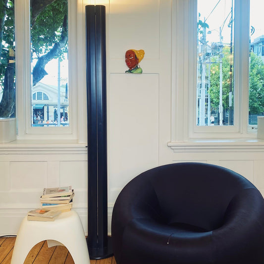 RELCO / Megaron Floor Lamp in the manner of Frattini for Artemide