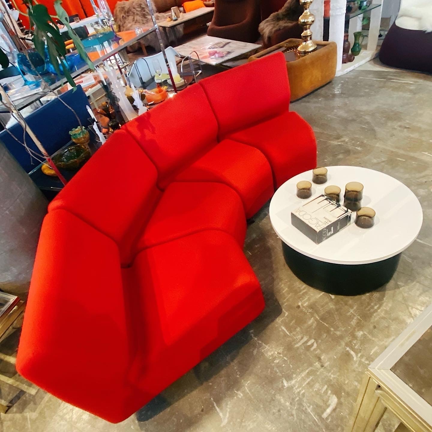 FANTASY #181 / Herman Miller / Don Chadwick Modular Sofa / Red