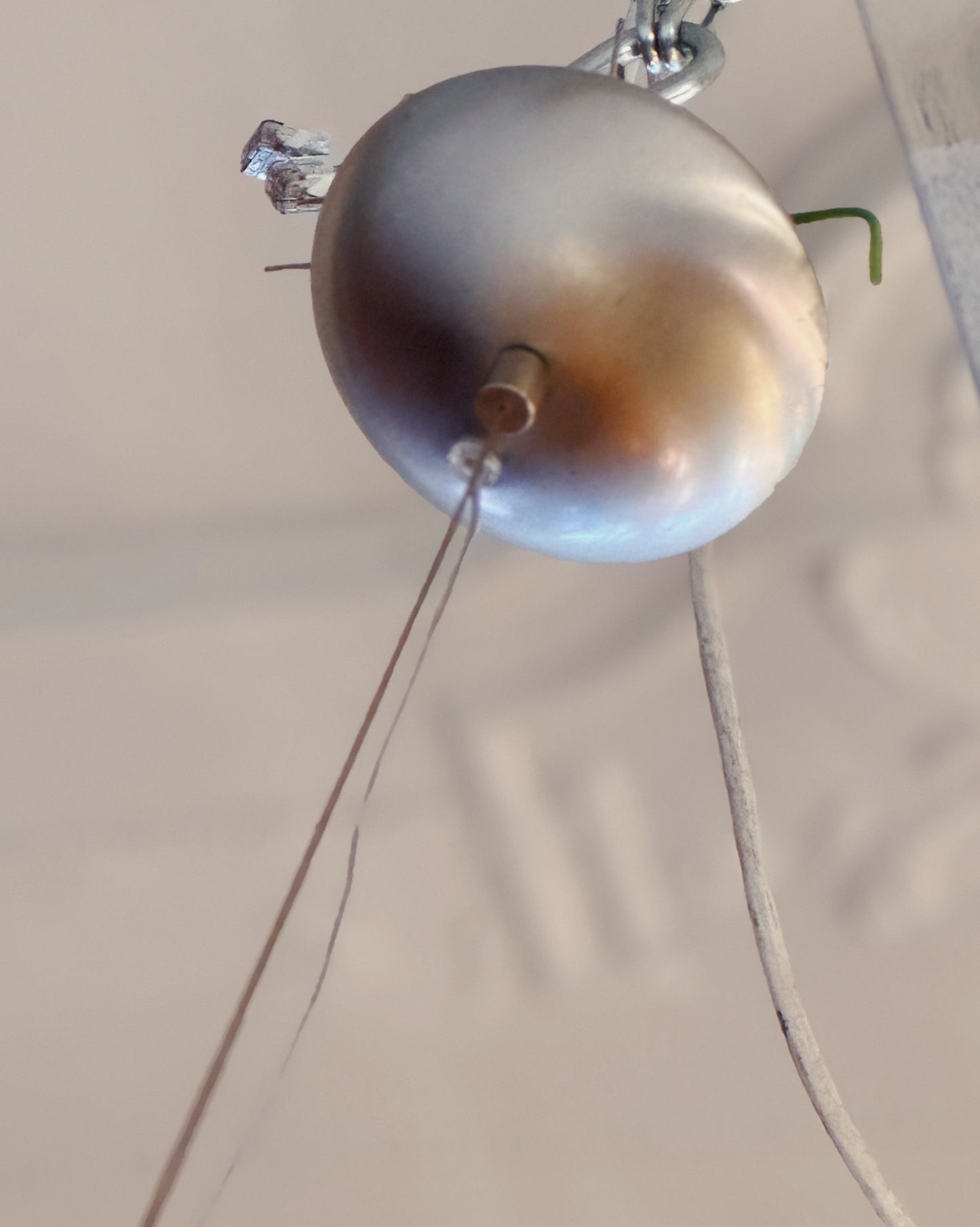 VISTOSI / Italian Designer Glass “Damasco” Pendant Light