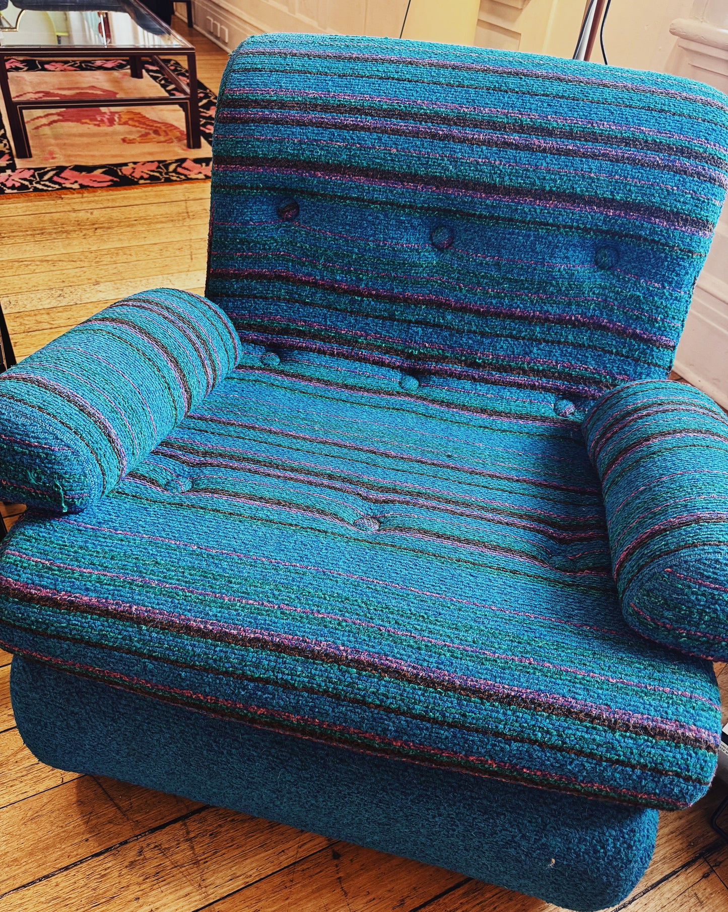 VINTAGE / Striped Sofa Chair