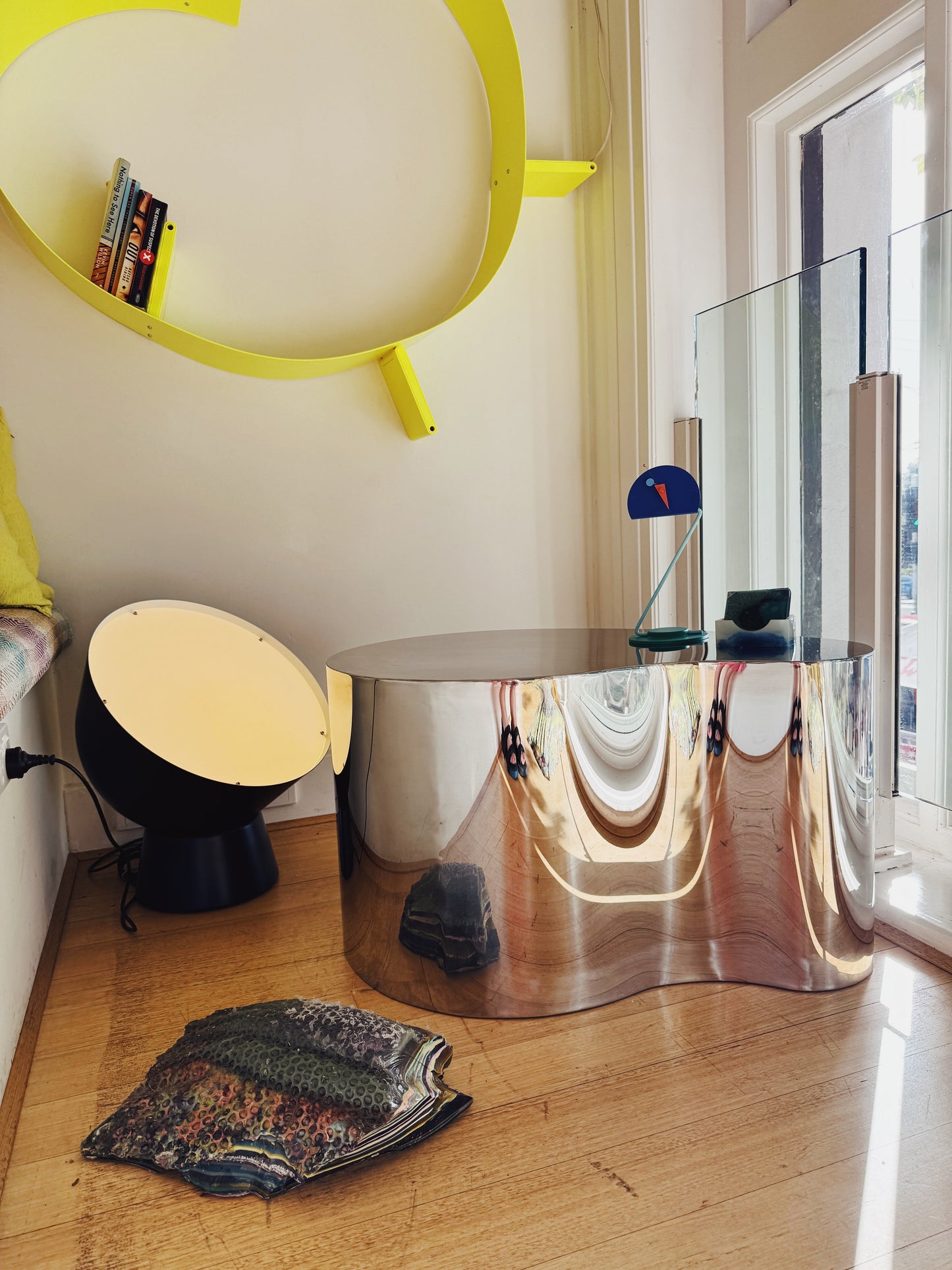 PS 2017 Navy Blue XL Floor Lamp by Ola Wihlborg