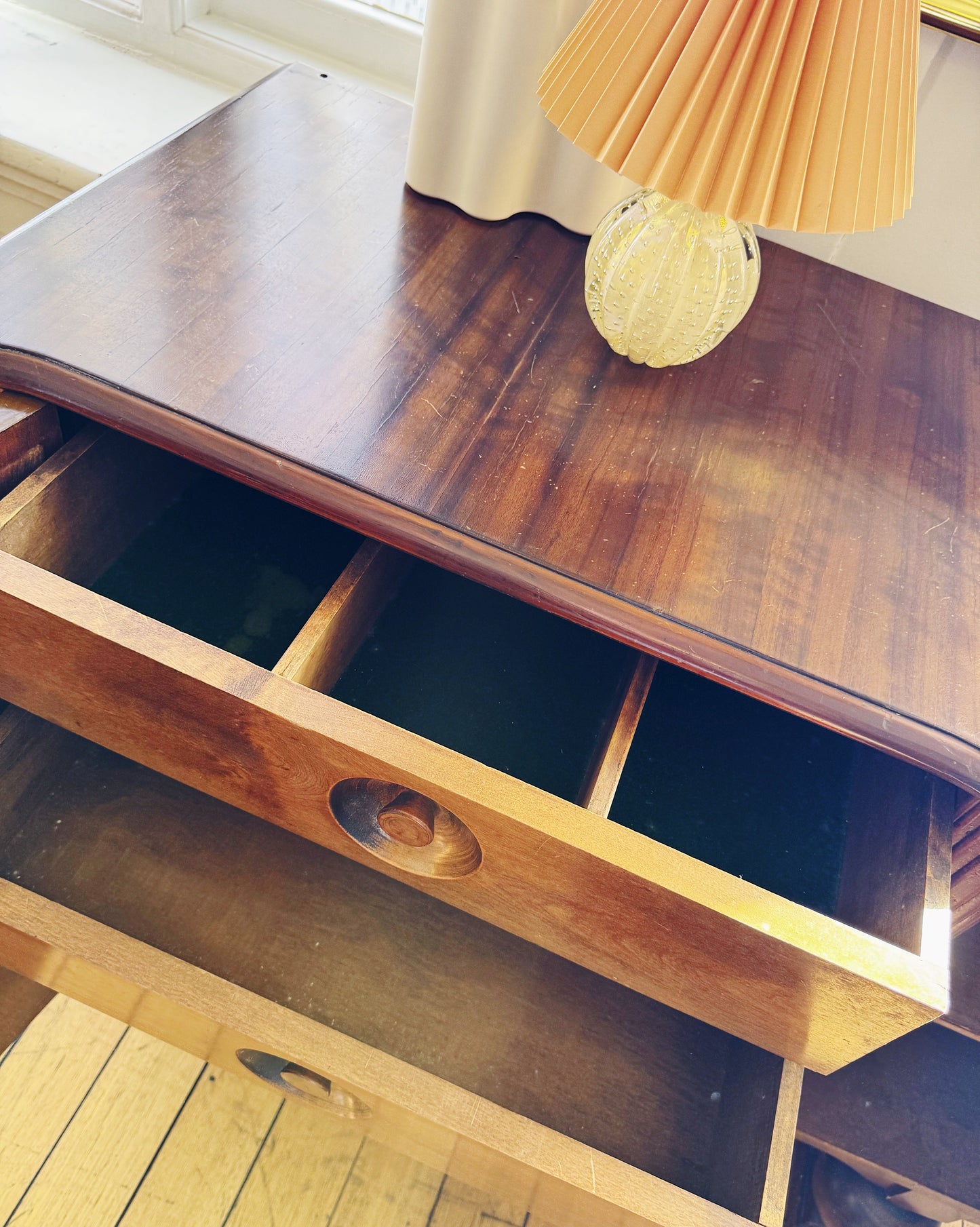 ART DECO / Solid Wood Credenza