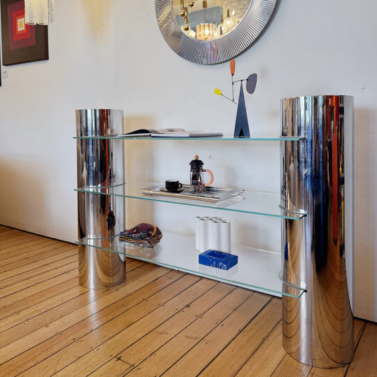 CHROME / Space Age Style Shelving