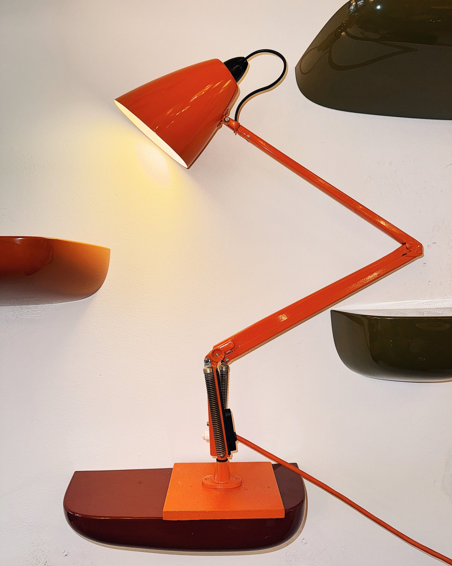PLANET / Studio K Desk Lamp - Orange
