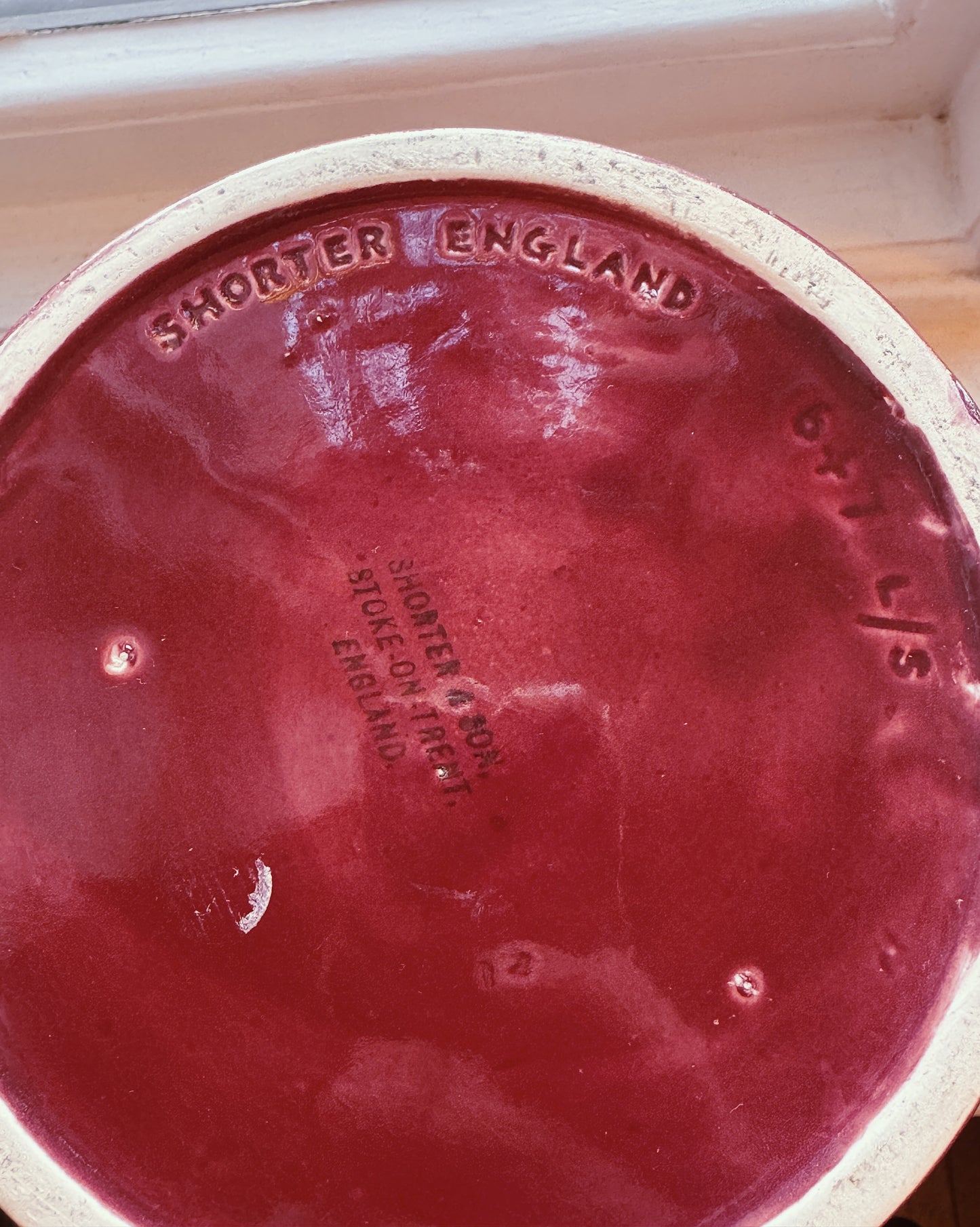 SHORTER & SON / English Ceramic Vase