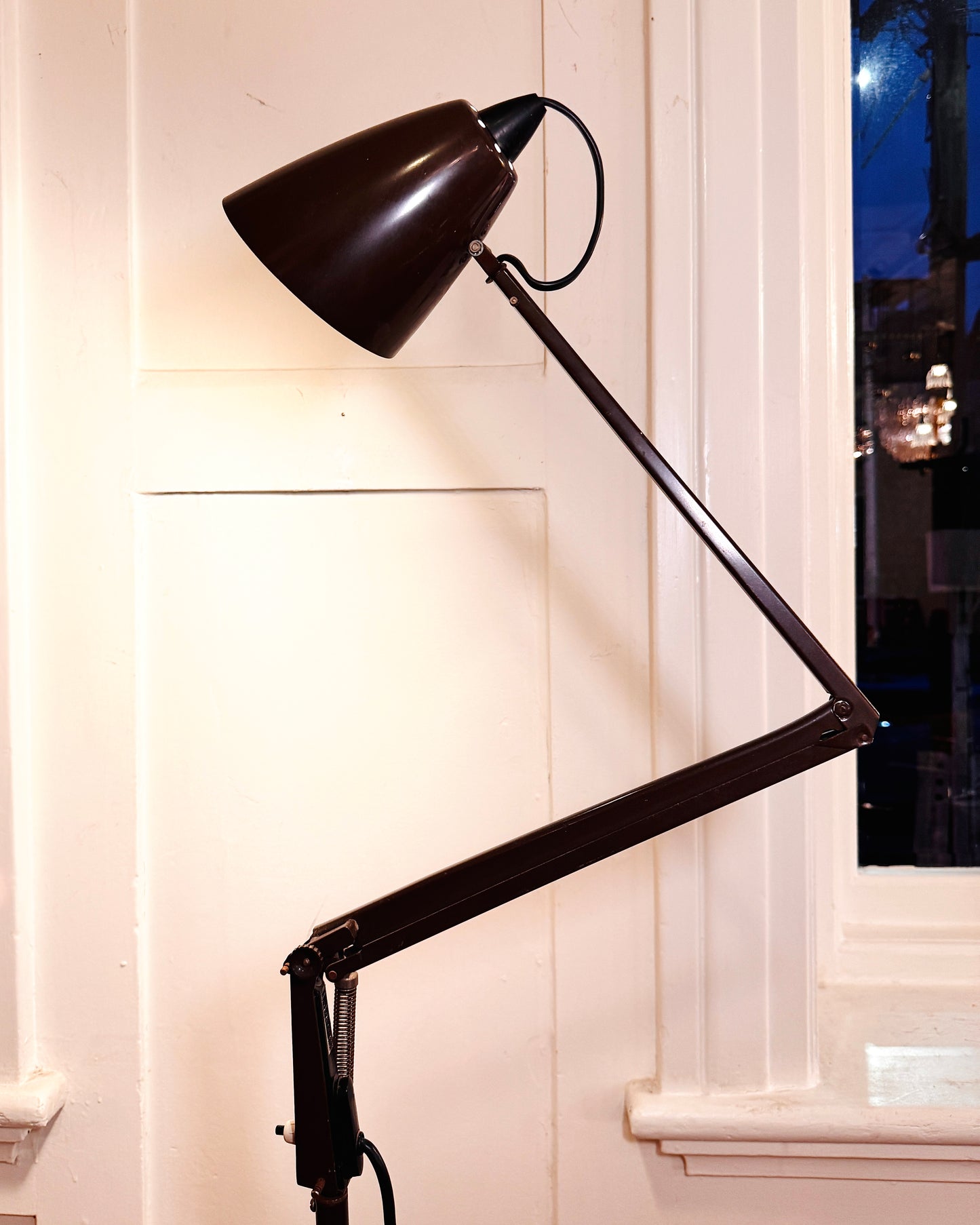VINTAGE / Planet Aust. Studio K Floor Lamp - Chocolate