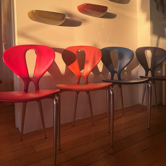 YCAMI / Set of 4 Chairs Designed by Carlo Bartoli