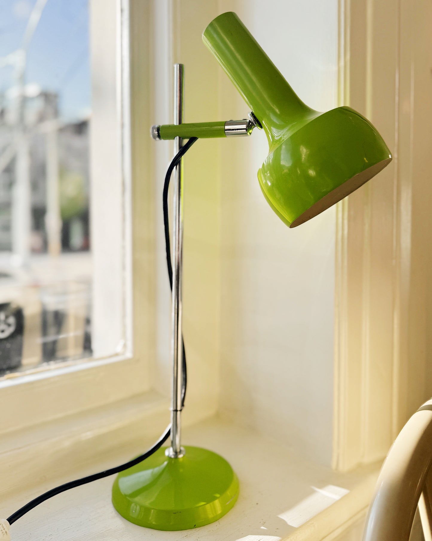 OSLO / 1960s Lime 🍋‍🟩 Desk Lamp