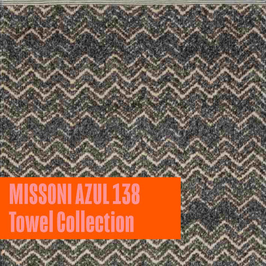 MISSONI HOME / Azul 138 Chevron Terry Towel Collection