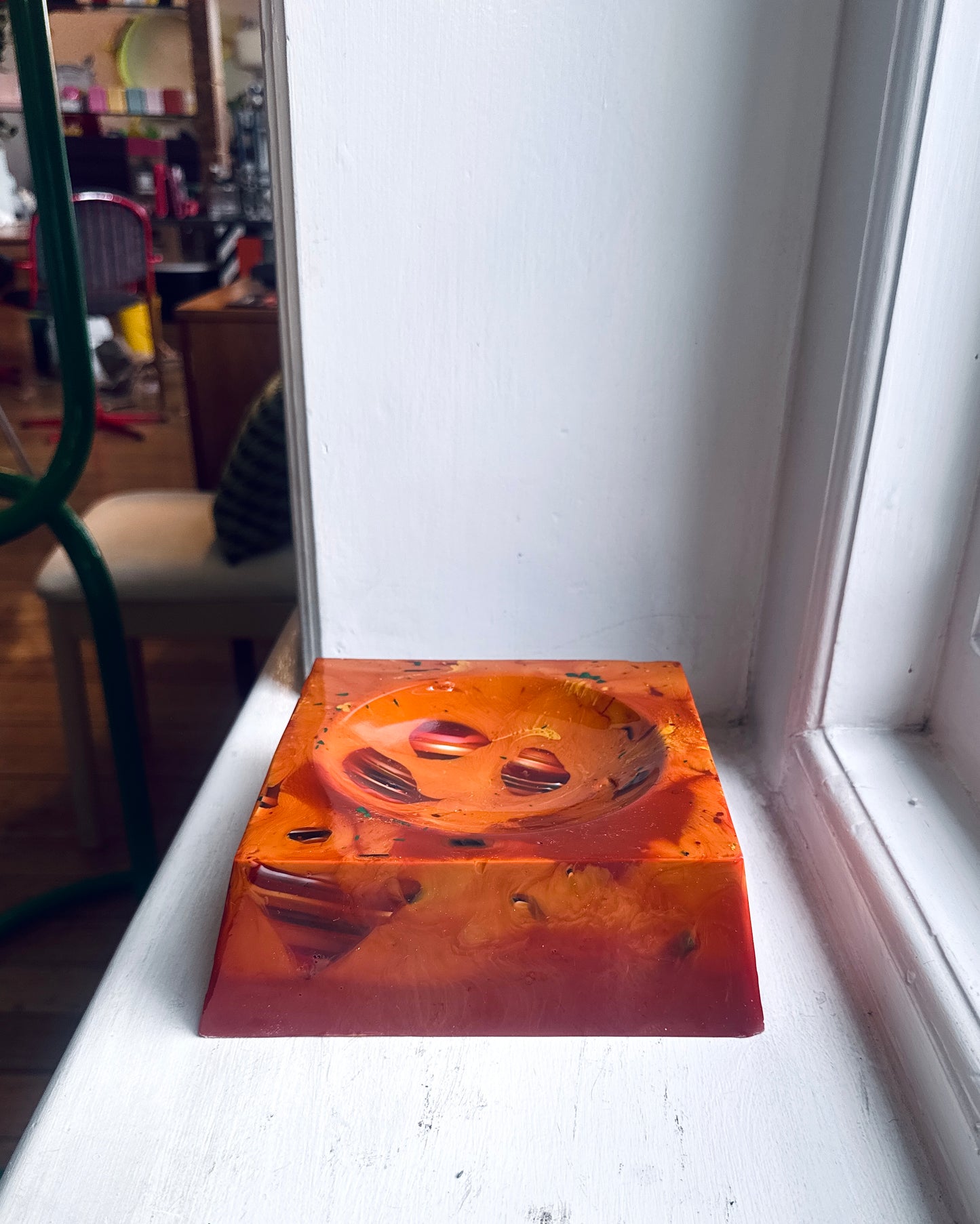 PRIMARY RESINWARES / Conjunct Chunky Trinket Dish / Cognac