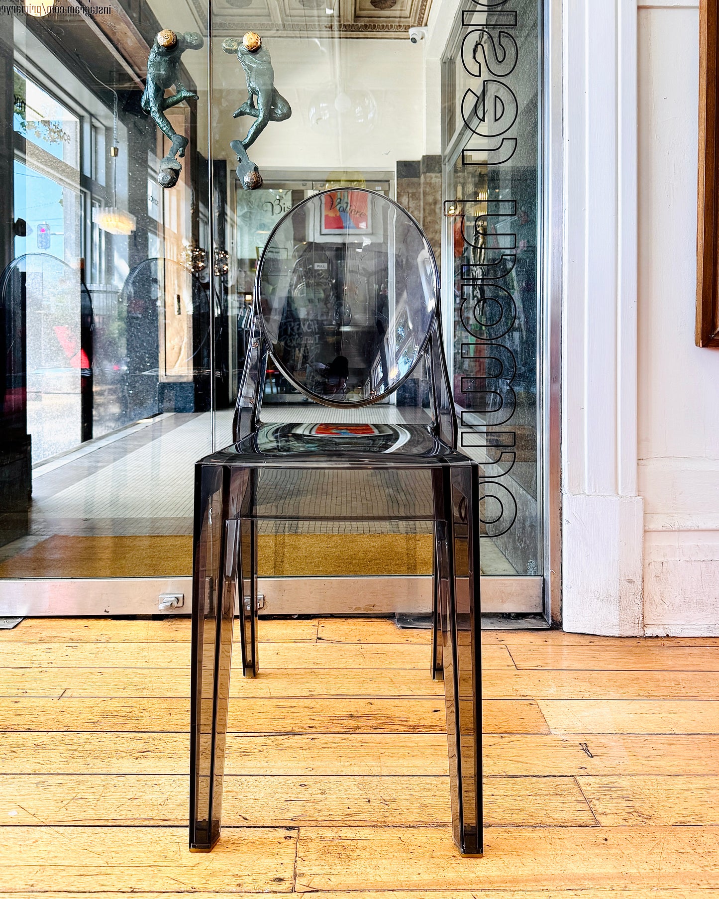 UNNEW / Kartell Victoria Ghost Chair - Smoke Grey