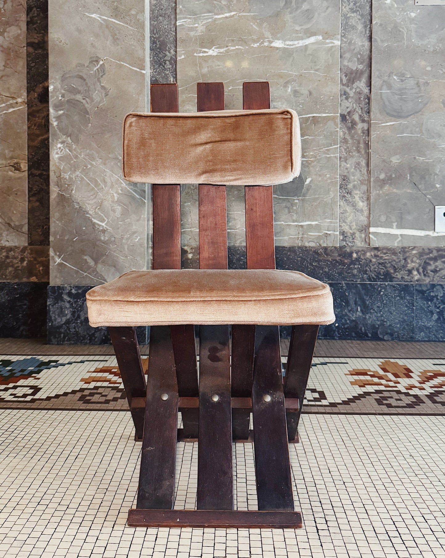 VINTAGE / Harvey Probber Style 'X' Chair 1960s