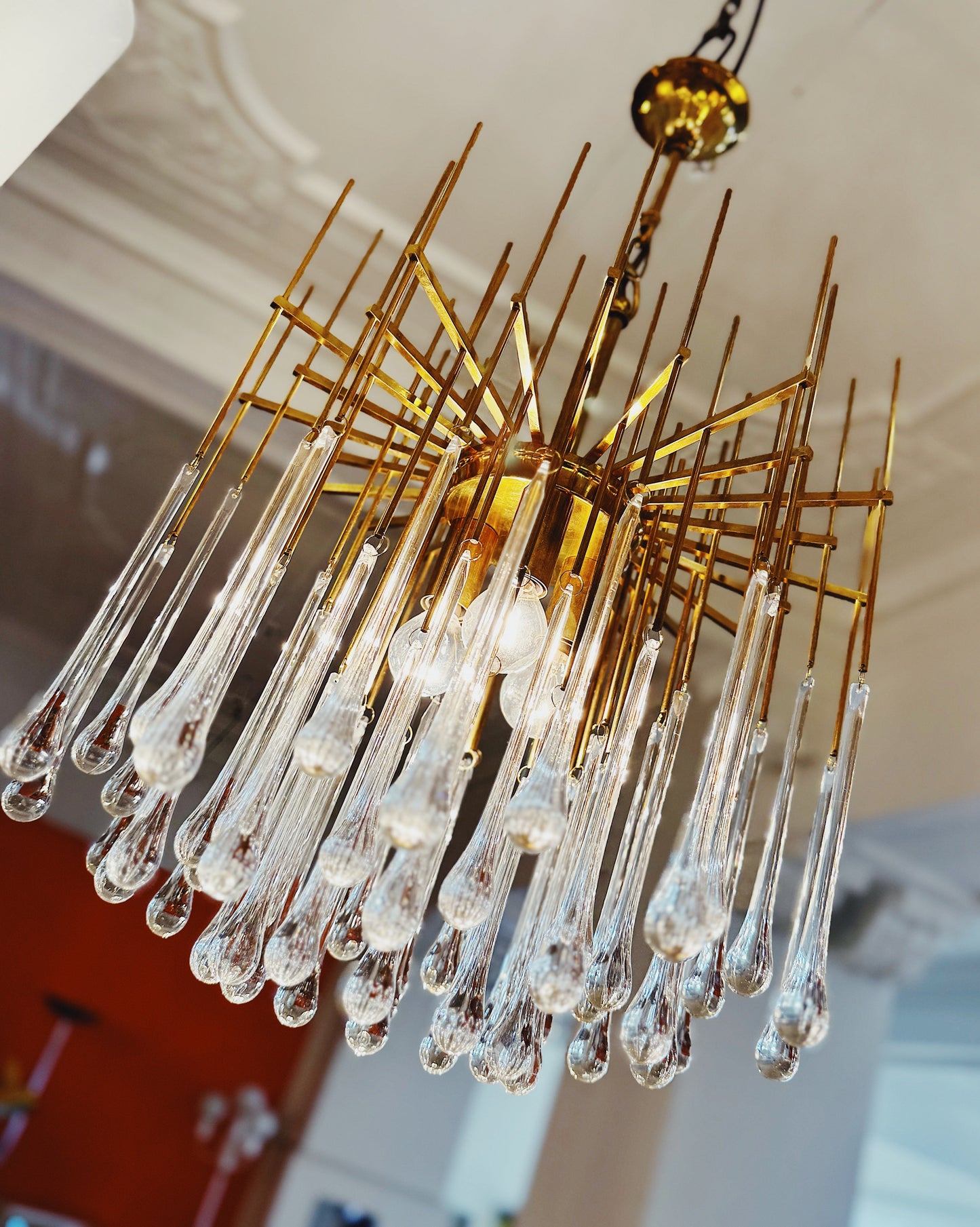 SCIOLARI STYLE / Italian Raindrop Chandelier