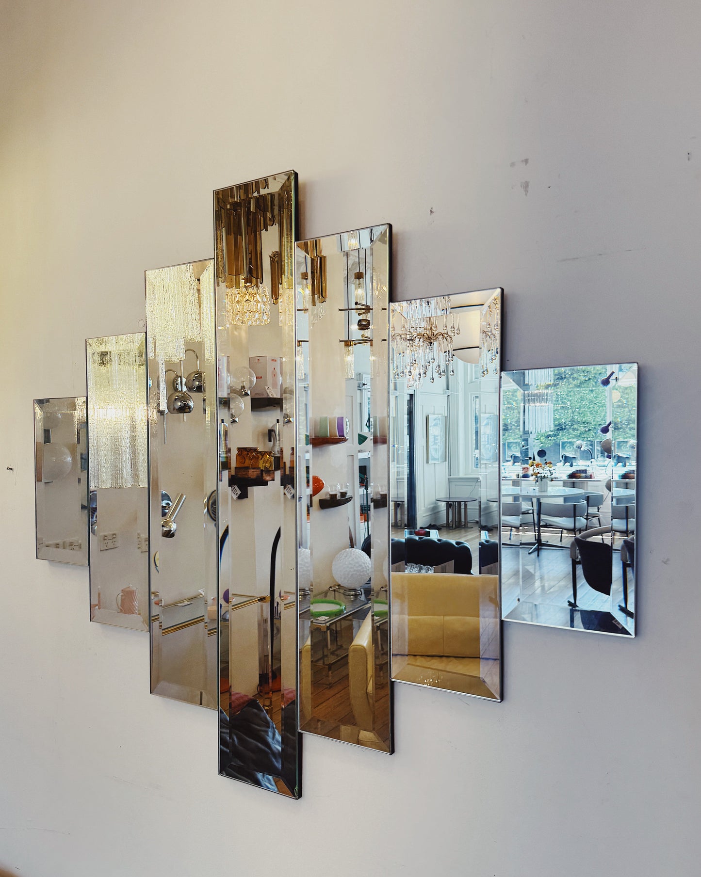 Y2K / Large Bevelled Panel Mirror