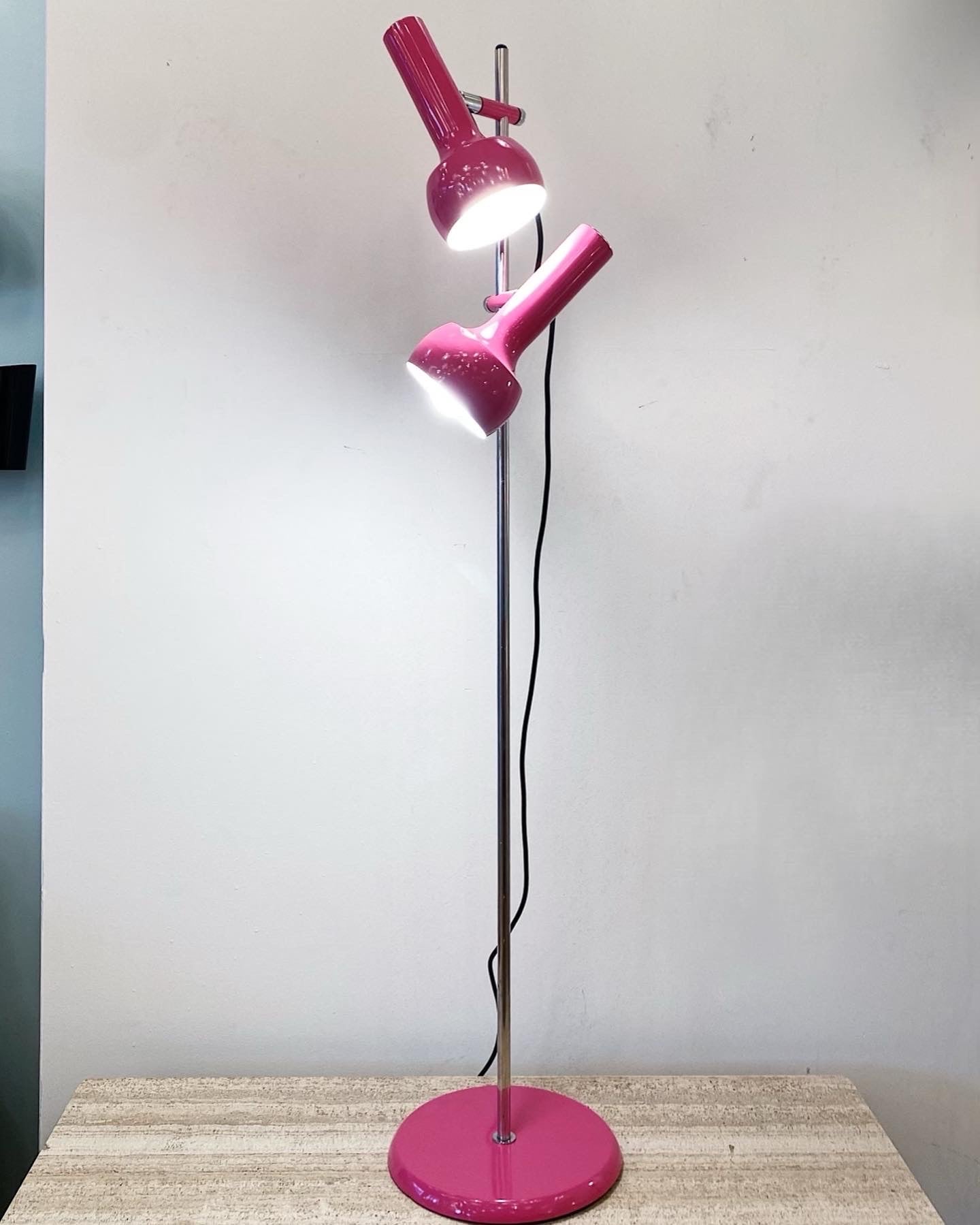 OSLO AUSTRALIA / Dual Head Floor Lamp - Pink